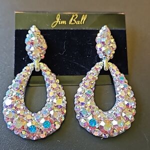 Jim Ball AB knocker style earrings
